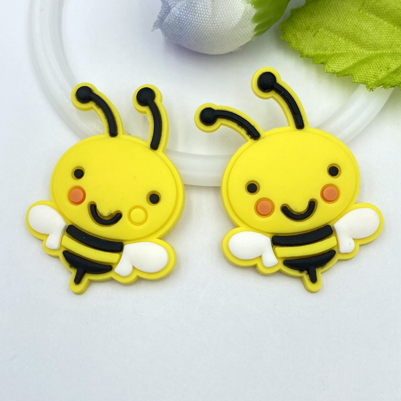 12 Stück niedliche PVC-Bienen, – Embellishment Glue Craft Bewertung und Preis
