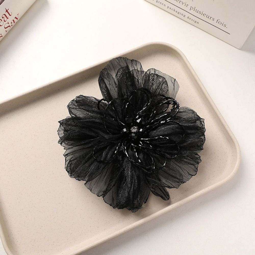 Organza-Stoffblumen-Applikatio – Crystal Mesh Fabric Bewertung und Preis