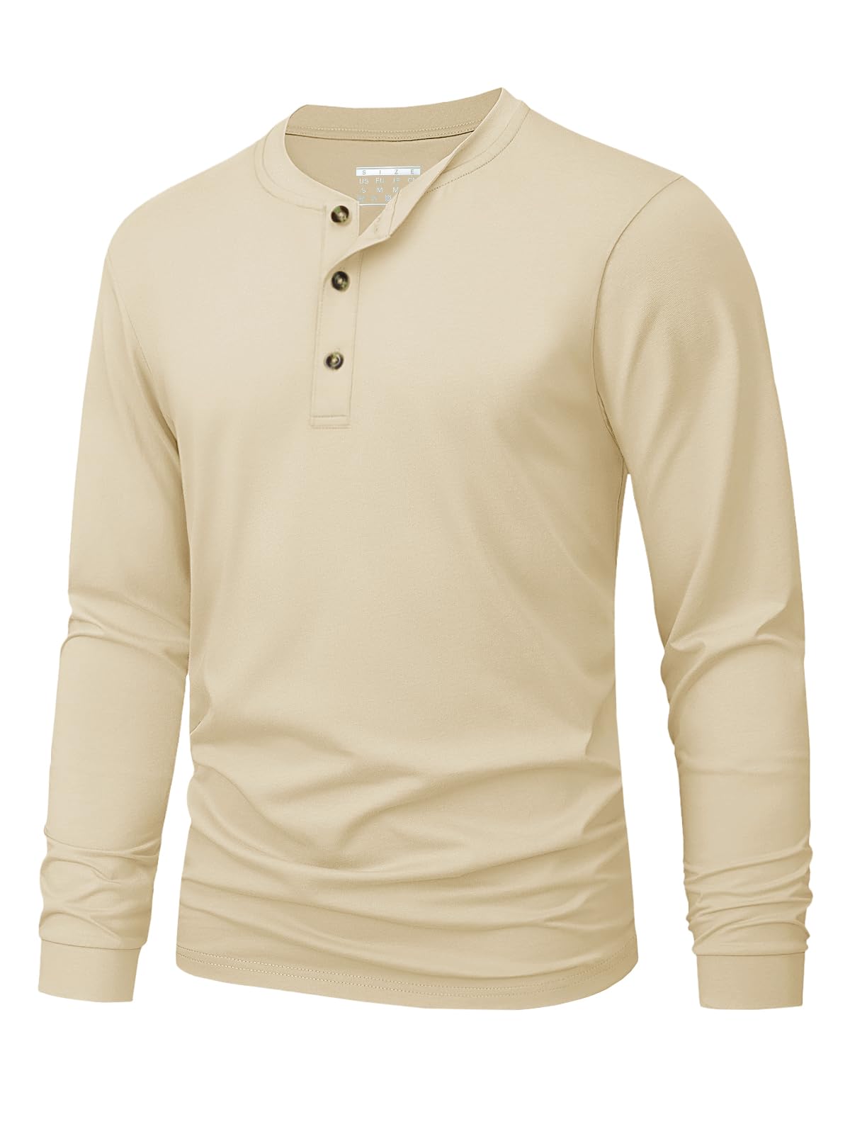 Herren-Henley-T-Shirt, schlich – Embellish Knit Bewertung und Preis